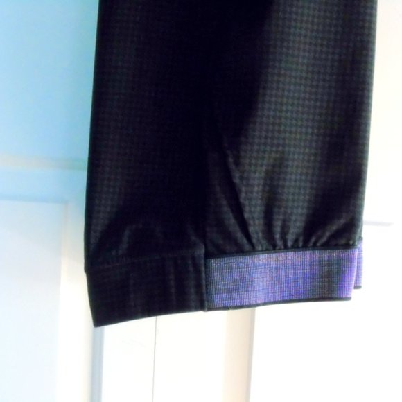 Hue Brown Hound's-tooth Check Wide Legged Pants US Size Small Never Worn - Picture 6 of 10